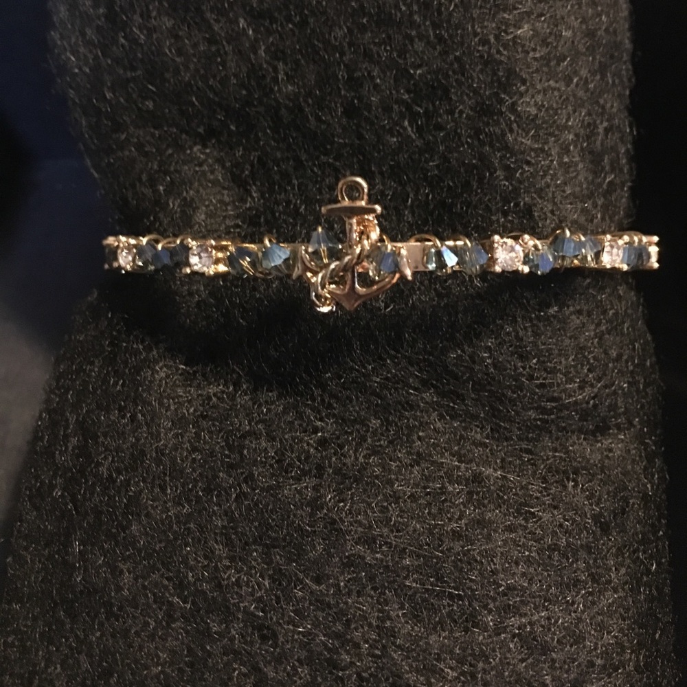 Water Blue Crystal Bracelet