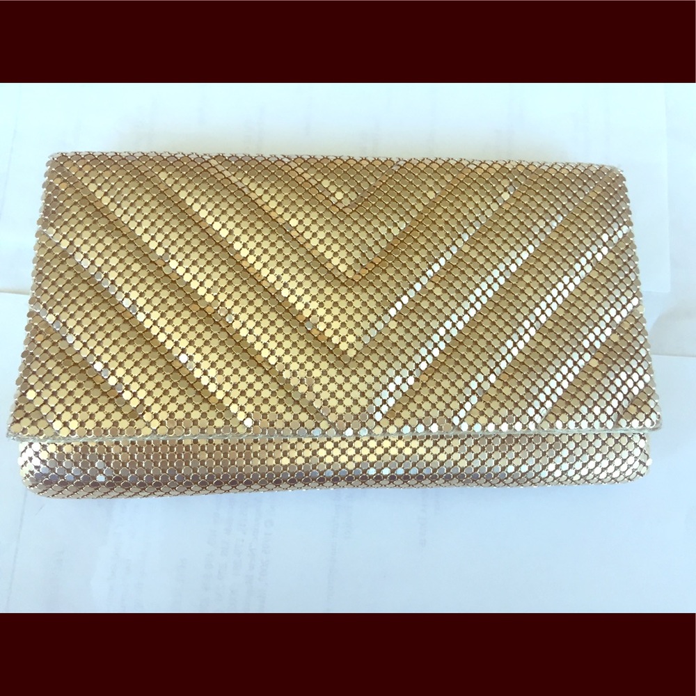Jessica Mcclintock Clutch, gold
