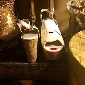 White Platform Sandals ⚓️