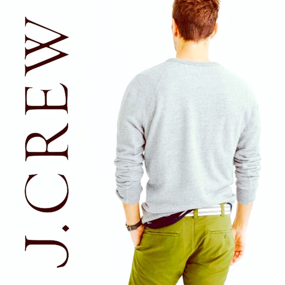 J. Crew Other - J. CREW AUTHENTIC FLEECE POCKET SWEATSHIRT