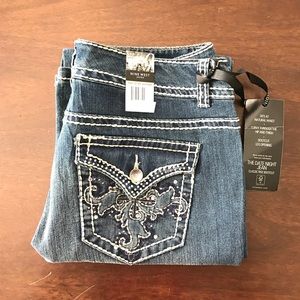 NINE WEST Sz 12/30 Boot Cut Date Night Jeans NINE WEST Sz 12/30 Boot Cut Date Night Jeans