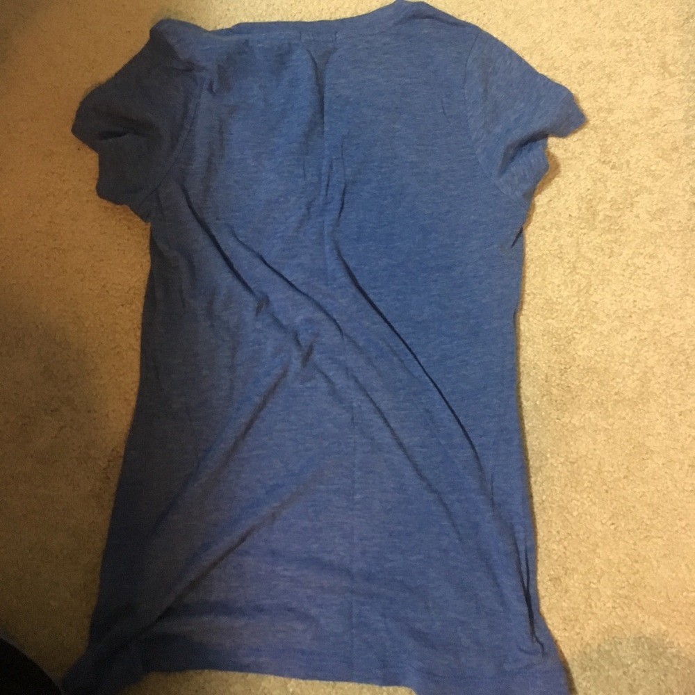 Blue fitted tee - Picture 2 of 3