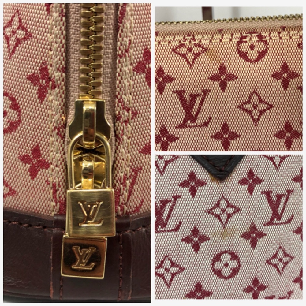 Authentic LV Pink Mini Lin Haut Alma Long - Picture 8 of 8