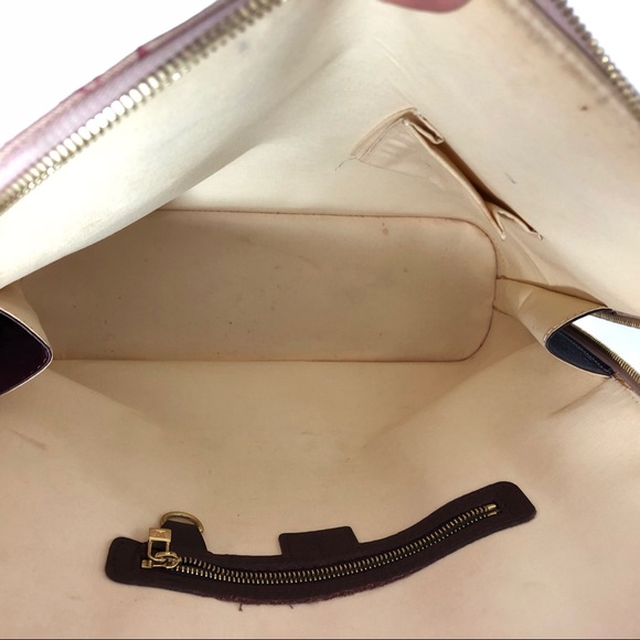 Authentic LV Pink Mini Lin Haut Alma Long - Picture 7 of 8