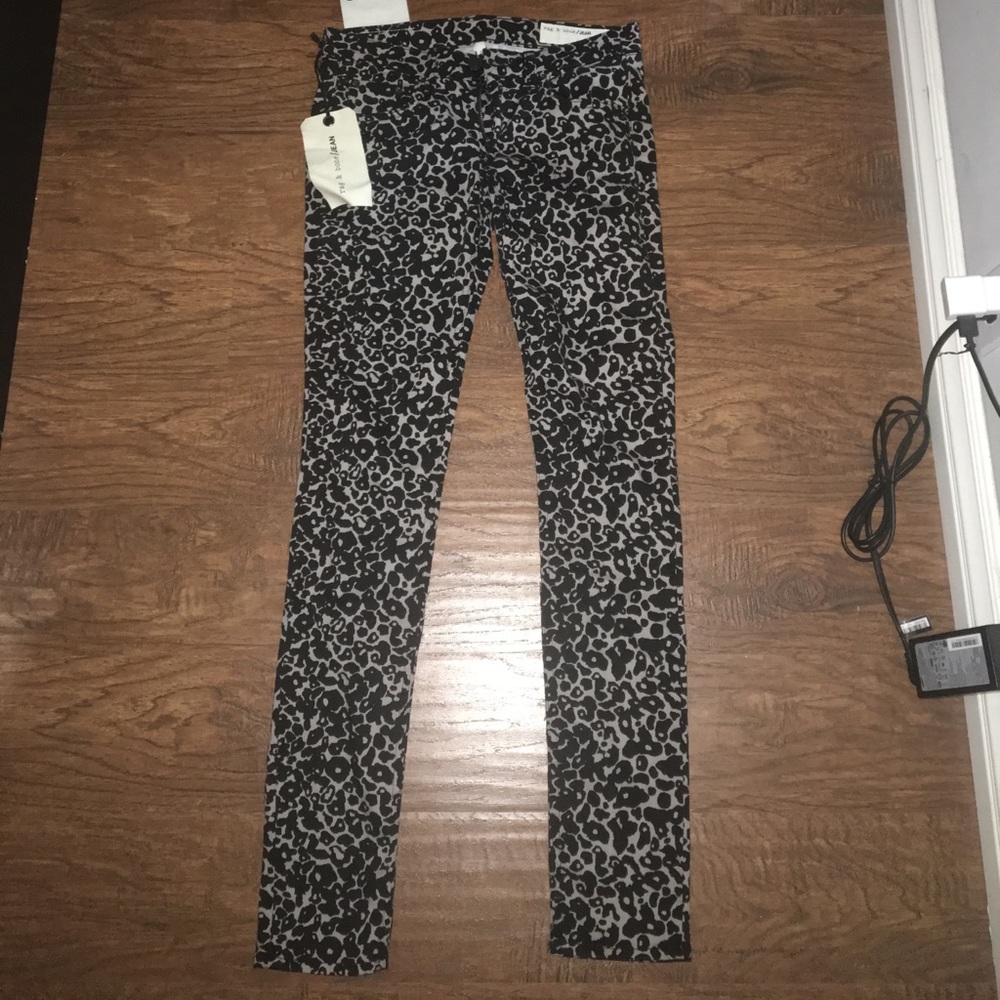 Rag & Bone printed pants 🖤