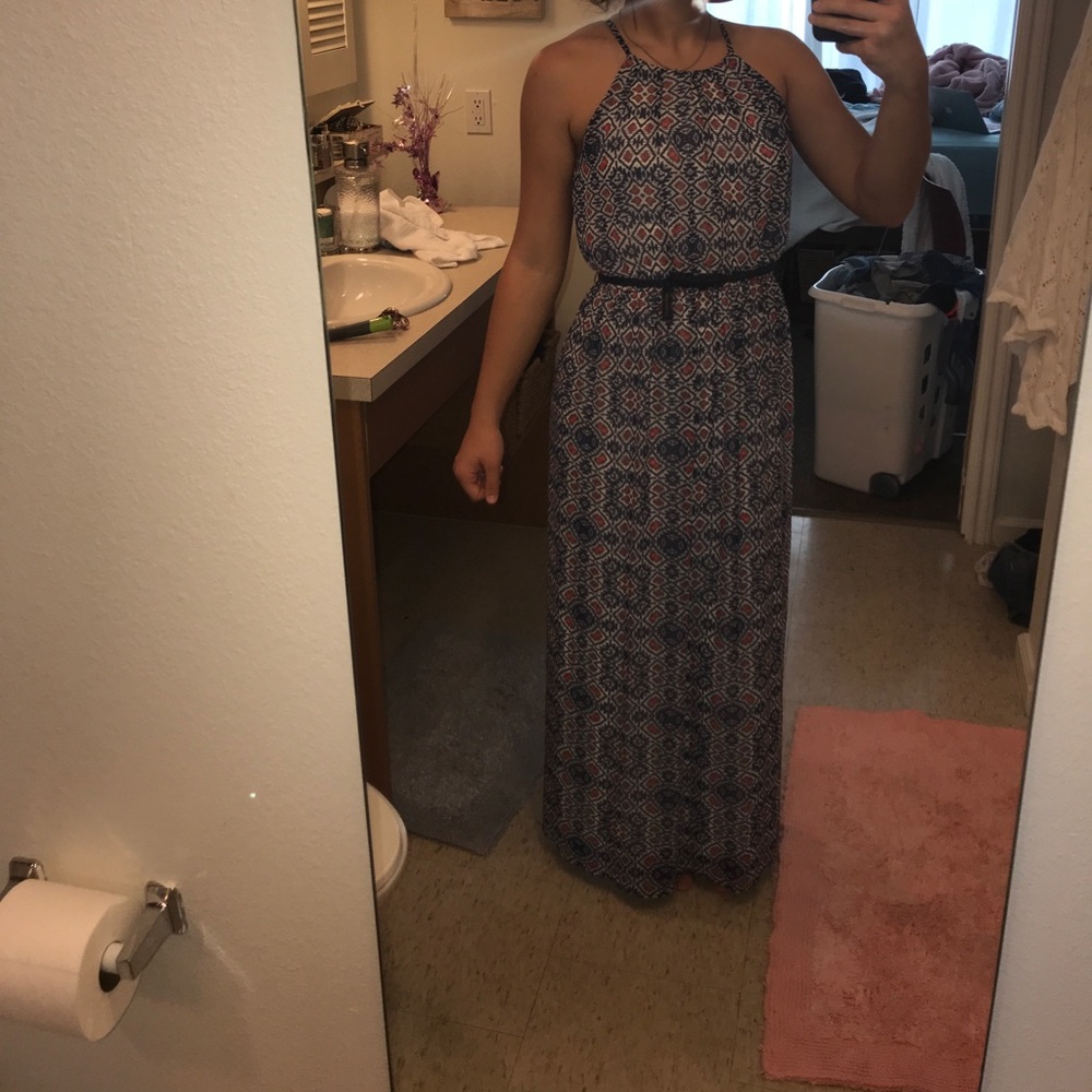 Patterned Maxi dress