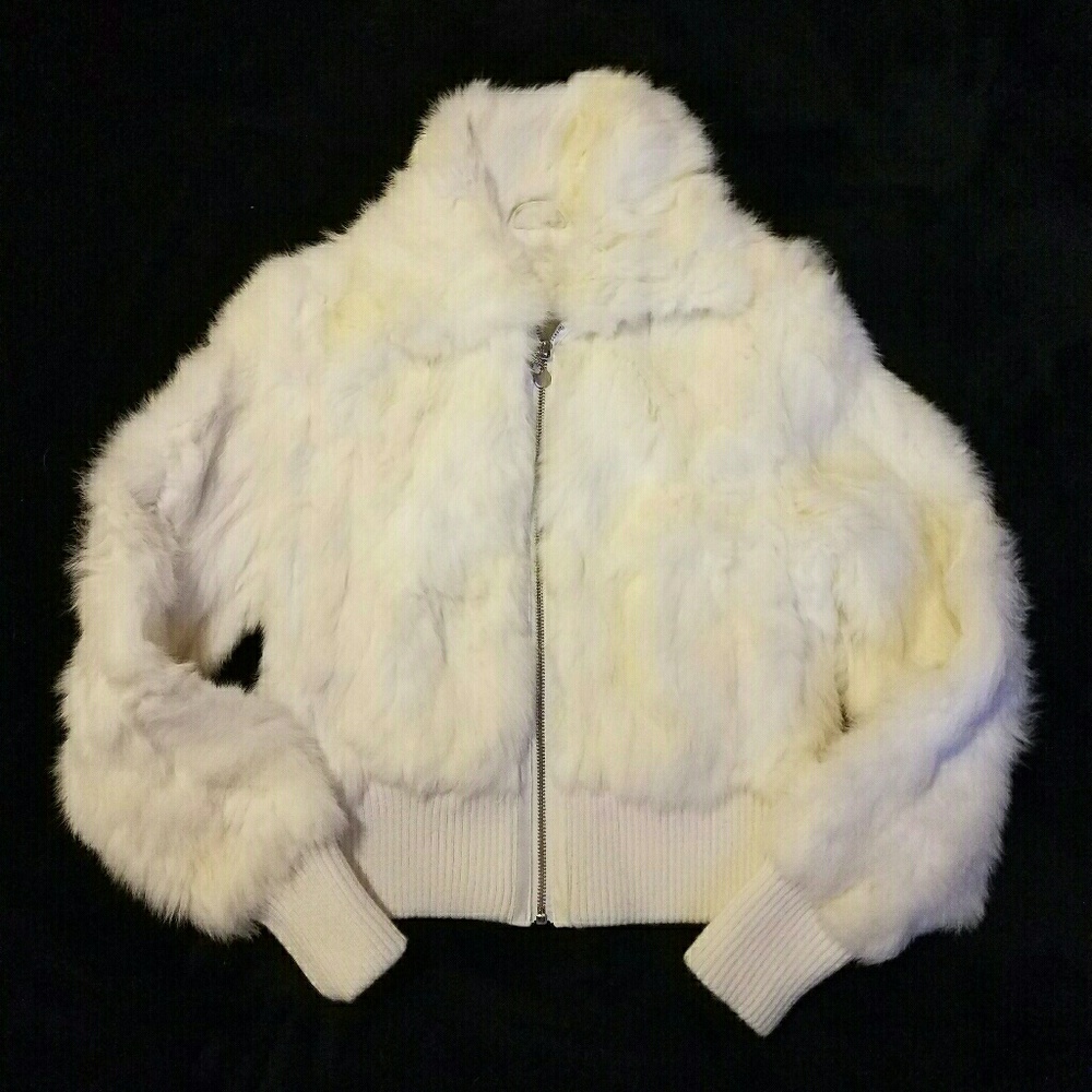 Genuine Fur Coat Size S