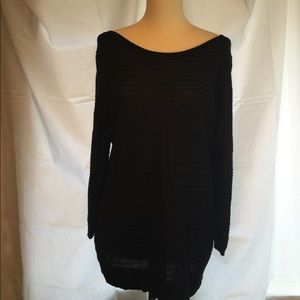 LOFT Lightweight Black Sweater