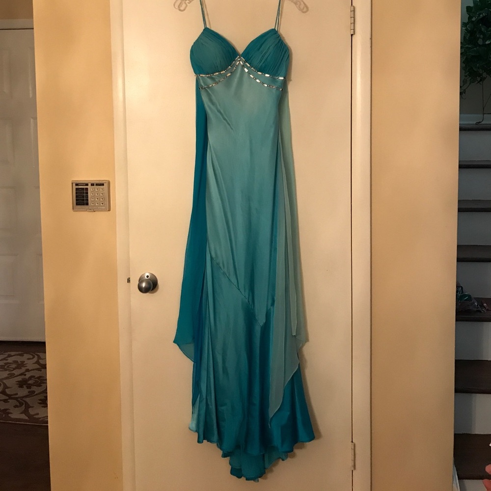 Blue Ombré Dress