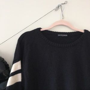 Brandy Melville Rugby Stripe Sweater