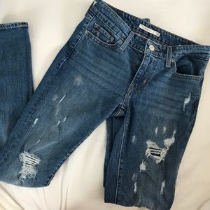 Levi’s ripped 711 Skinny Jeans Levi’s ripped 711 Skinny Jeans