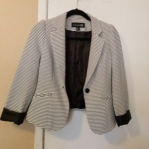 Striped blazer