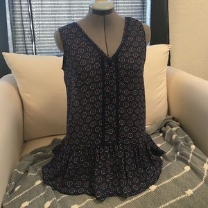 DR2 peplum tank top DR2 peplum tank top
