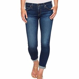 AG stilt roll-up cigarette jeans