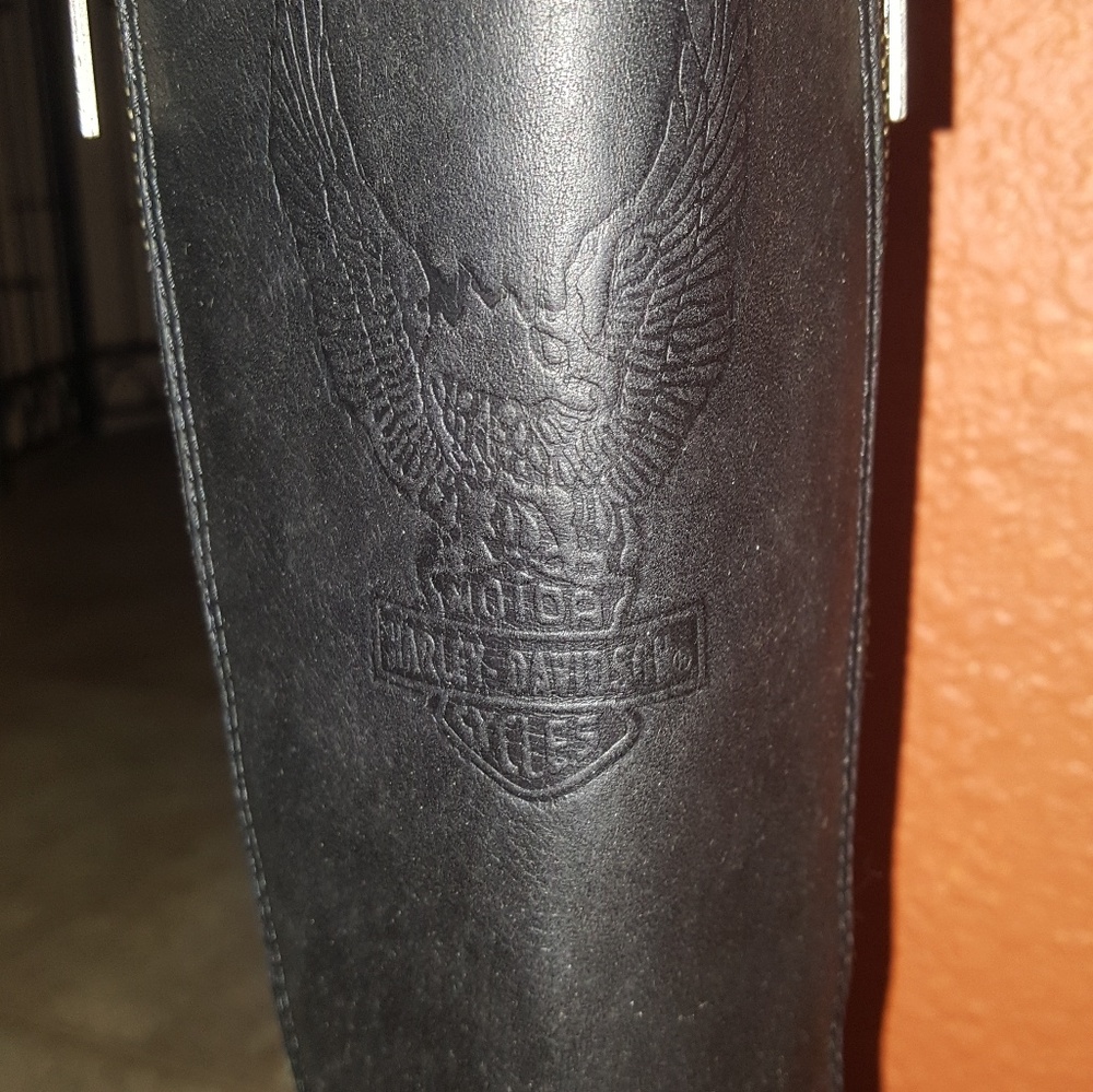 Harley Davidson  leather motorcycle boots 7.5