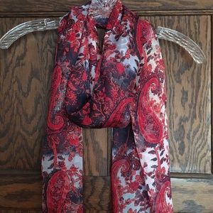Christopher & Banks paisley scarf