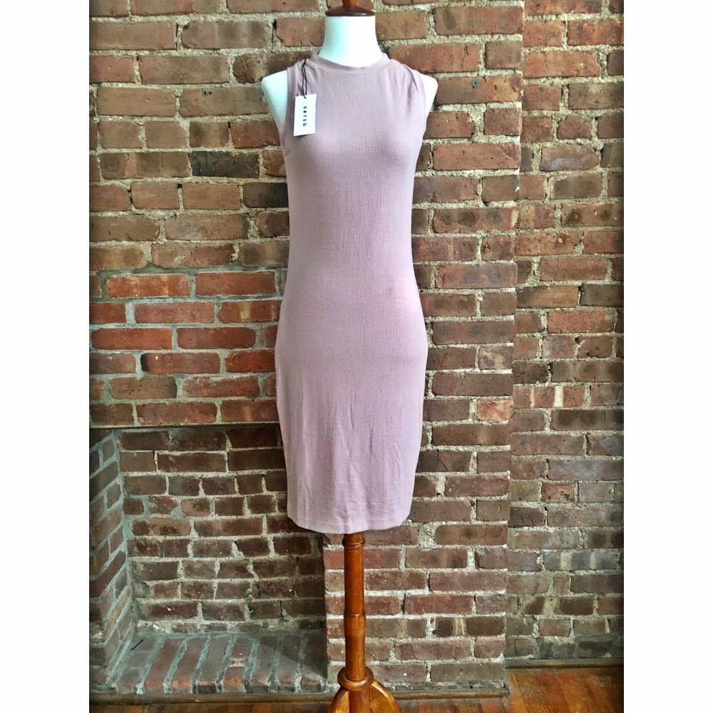NEW Mauve GBTSO Sleeveless Sweater Dress - Sz Med.