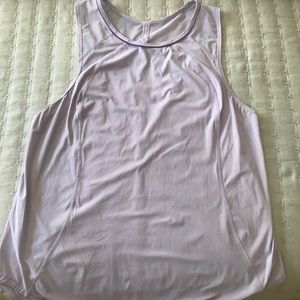 Lululemon light lavender tank Lululemon light lavender tank