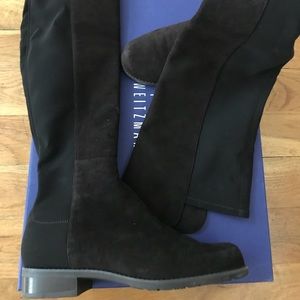 Stuart Weitzman 5050 Cola Suede