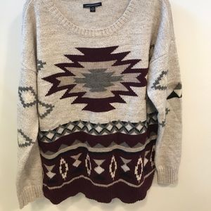 American Eagle Aztec Sweater