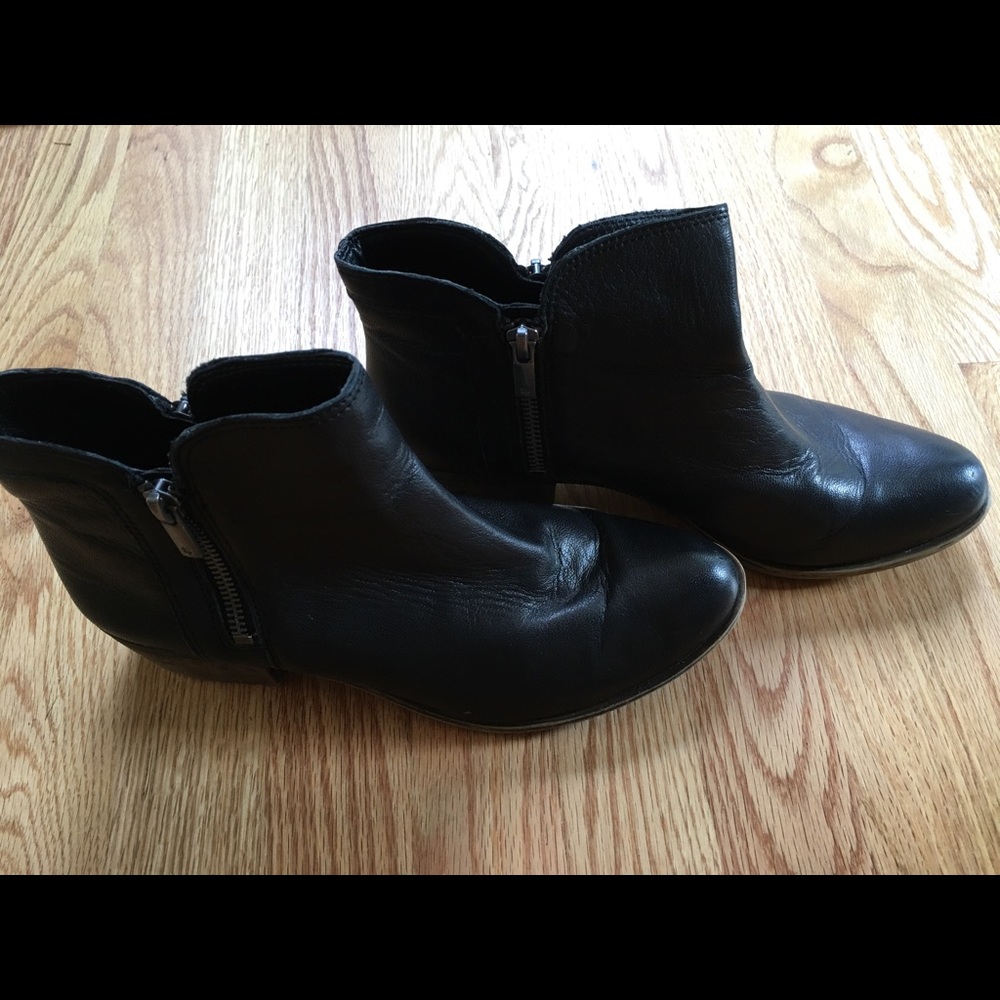 Luck Leather Ankle Booties Size 8.5