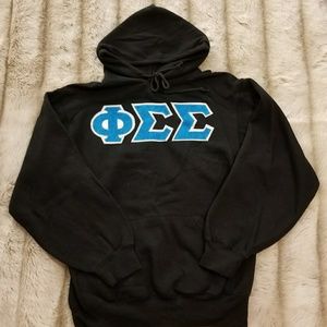 Phi Sigma Sigma letter sweatshirt
