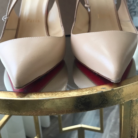 Christian Louboutin tan shoes - Picture 3 of 8