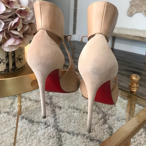Christian Louboutin tan shoes - Picture 4 of 8