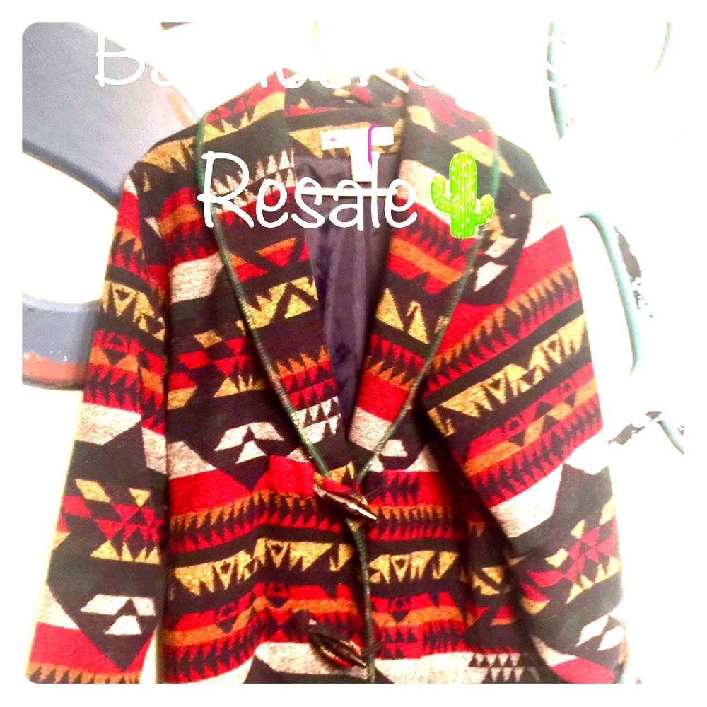 Serape western jacket