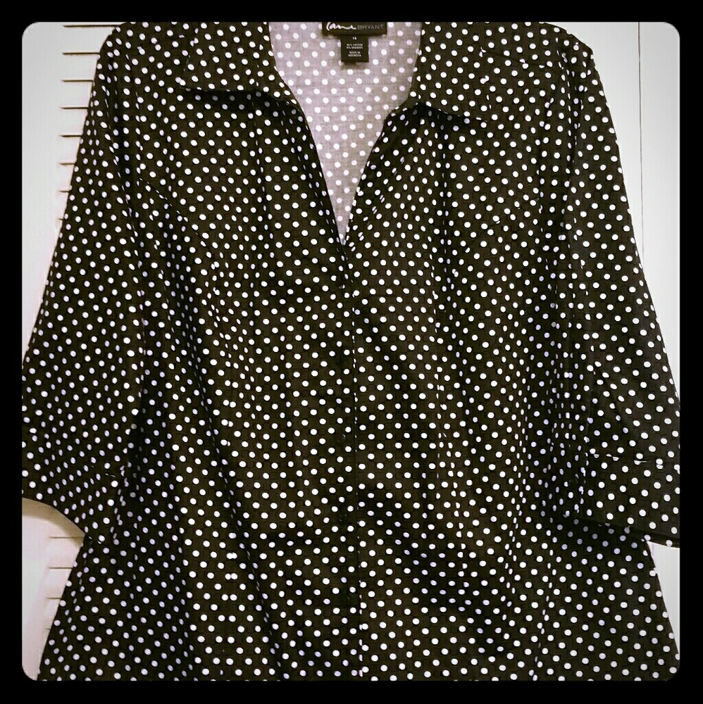 LAST CHANCE! Lane Bryant button up top