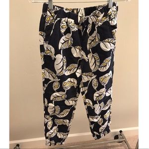 J Crew Floral Pants