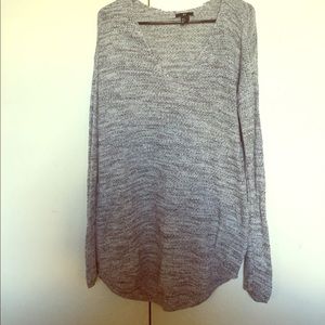 Heather gray H&M sweater tunic