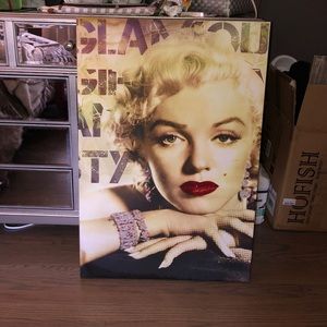 Marilyn Monroe Canvas Poster
