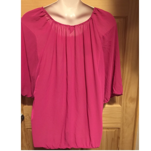 Lane Bryant Pink Top. Plus Size 18/20 - Picture 3 of 4