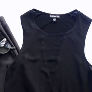 EXPRESS Sleeveless Tunic with Side Slits