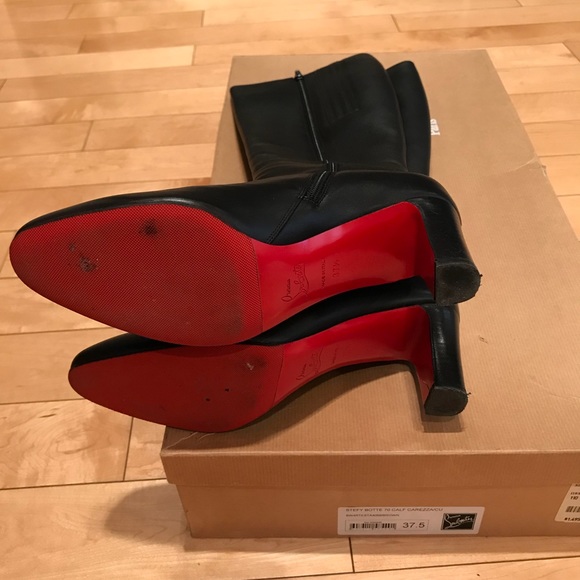Christian Louboutin black boots - Picture 4 of 9