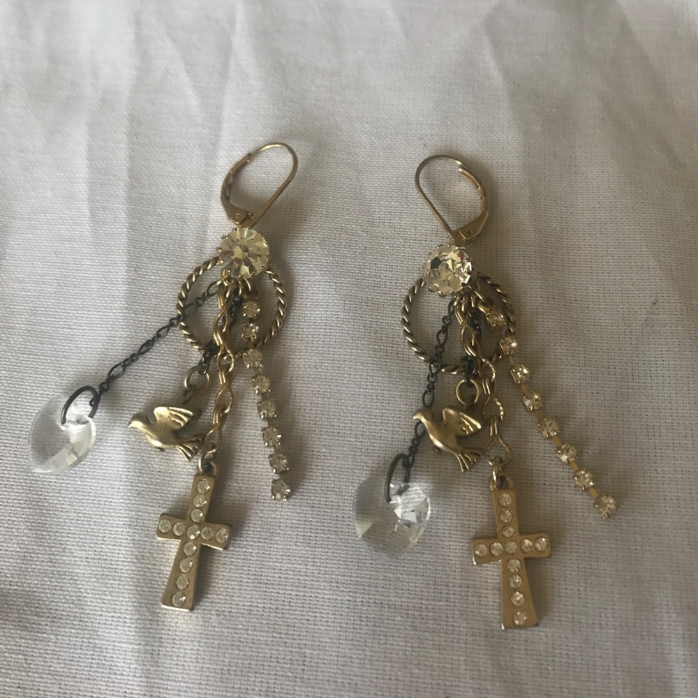 Vintage Betsey Johnson earrings