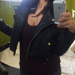 Missguided Vegan leather jacket