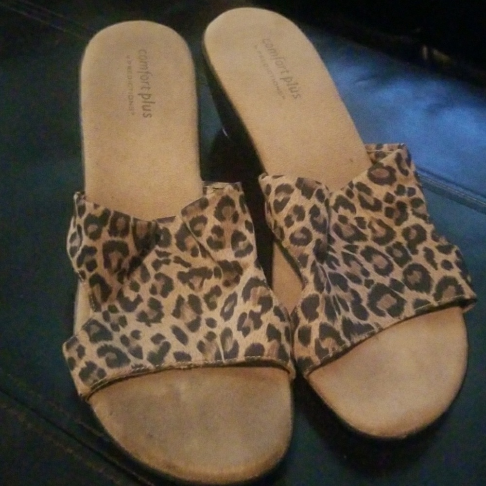 Cheetah print heels