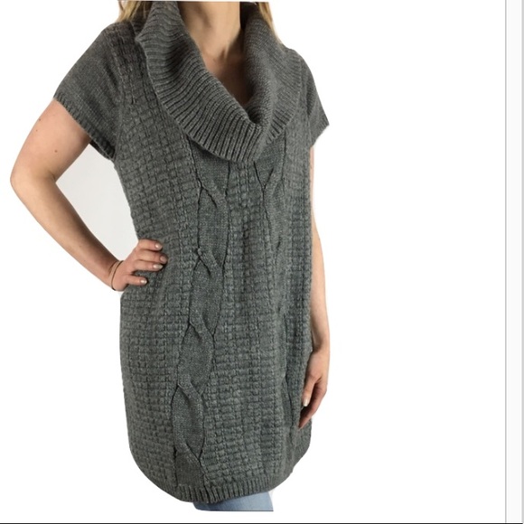 Express Sweaters - NEW🔥Express Wool blend Cozy Gray SWEATER Tunic L