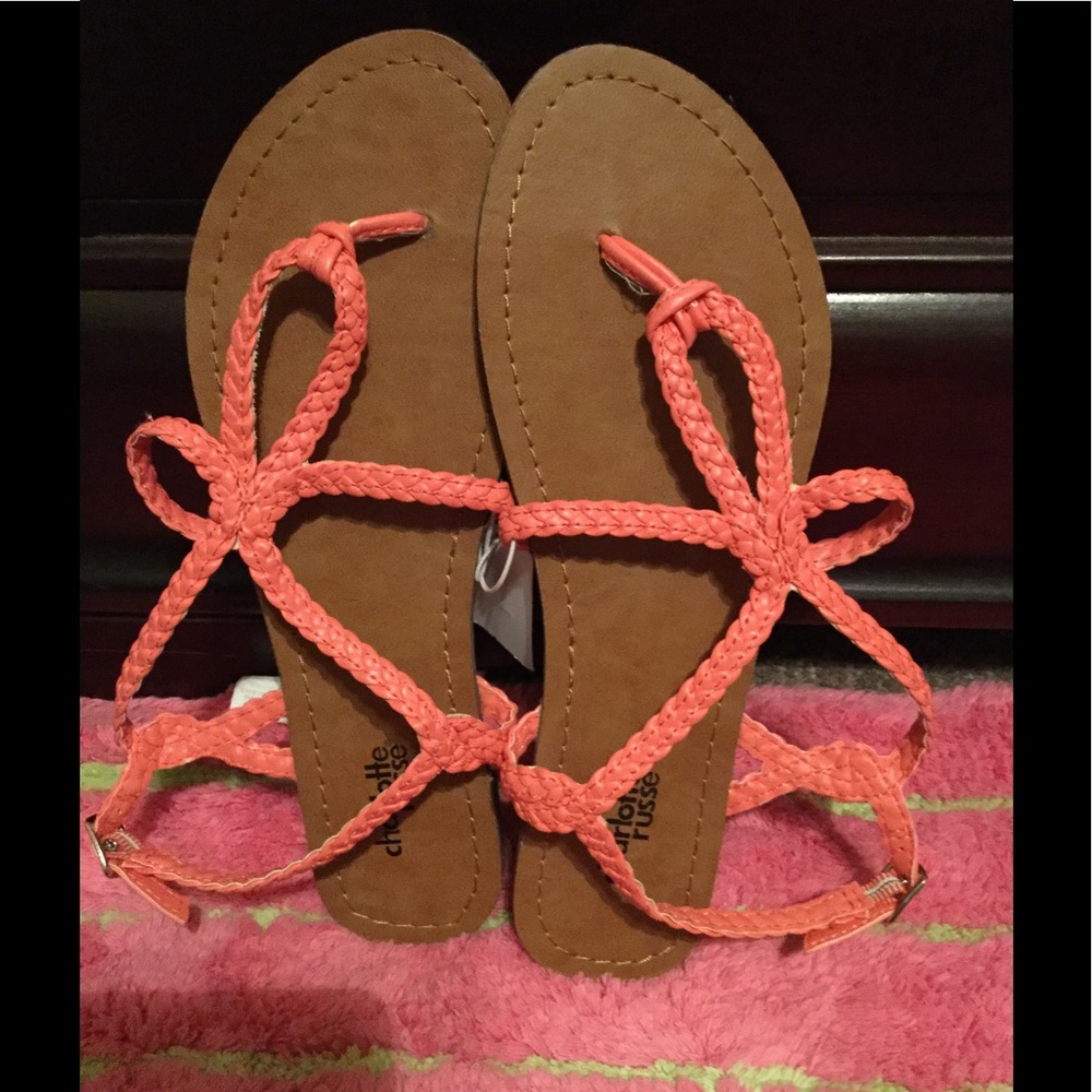 Pink sandals