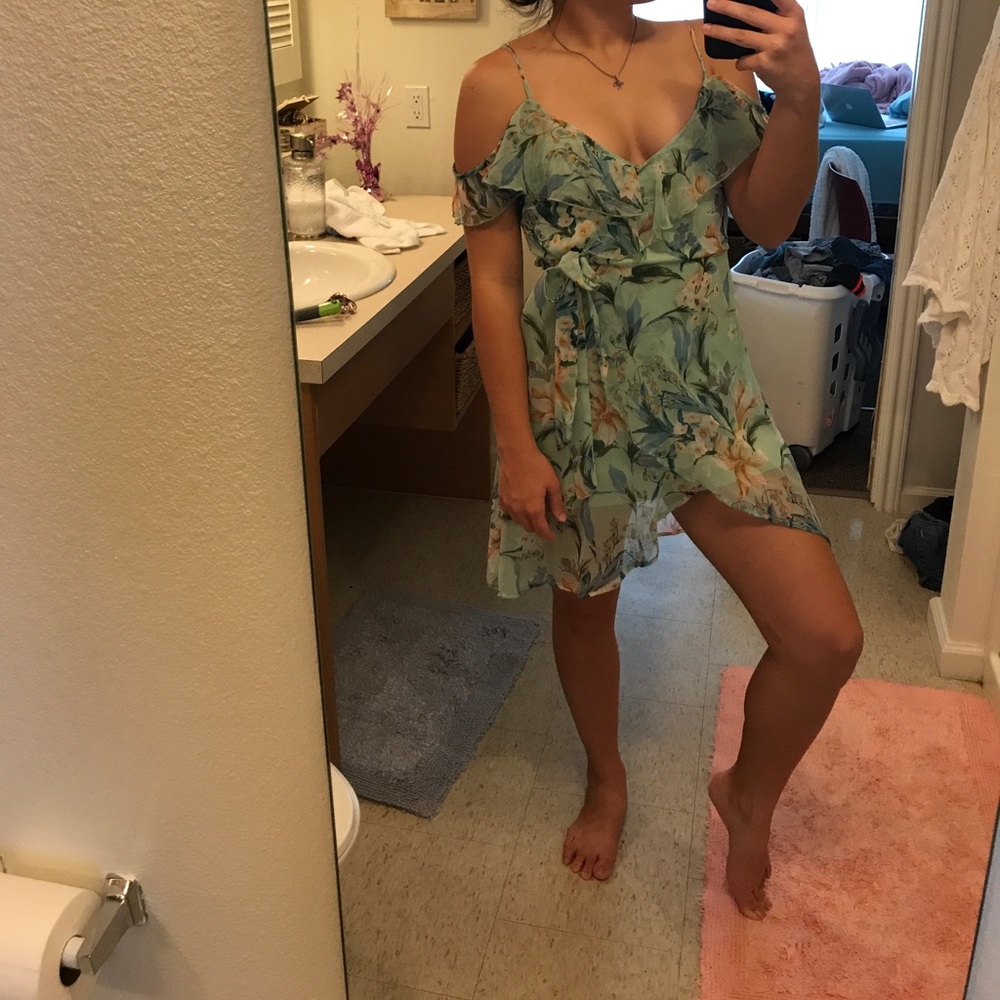 Off the shoulder dress