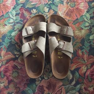 Tan Suede Birkenstocks