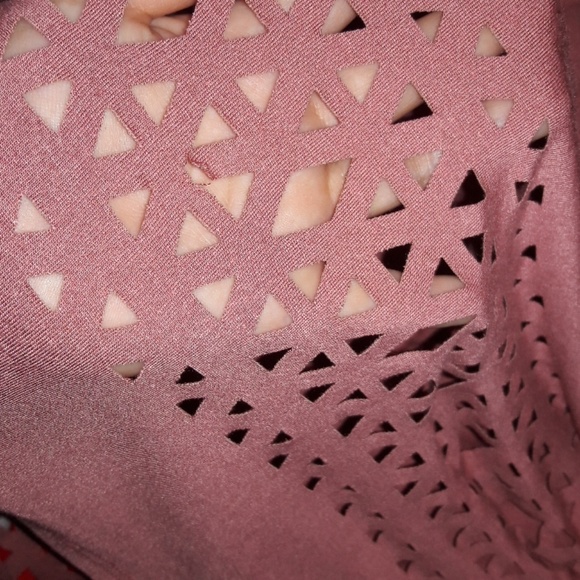 Maxi mauve dress with pockets - Picture 8 of 8