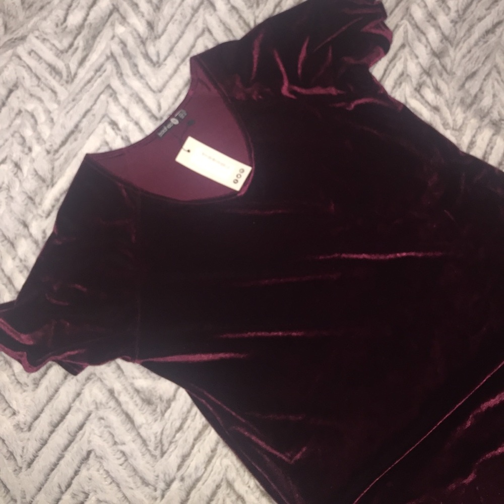 Velvet T Shirt Dress