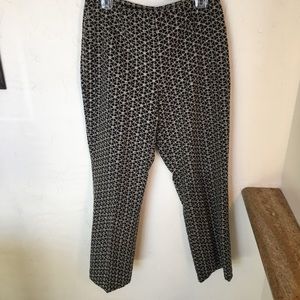 Willie Smith Capri embroidered pants