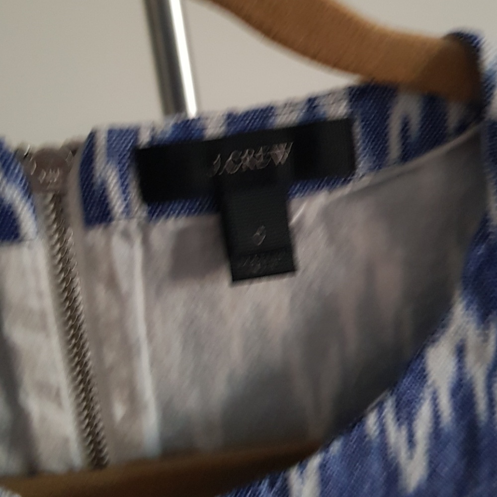 J. Crew Ikat Print Shell - Picture 4 of 5