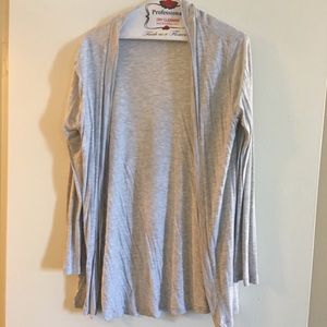 Light Plain Grey Cardigan
