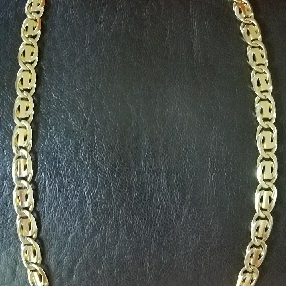 Solid 14k mens yellow gold chain 73 grams