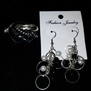 Earrings and ring combo
